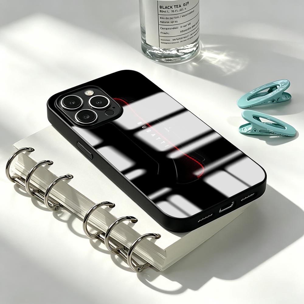 Luxury  B-bugattiES Phone Case - Screen Protector Film reseña y precio