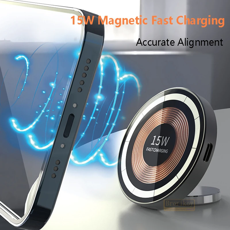 2 in 1 Desktop 15W Magnetic Wi - Smartwatch X12 reseña y precio