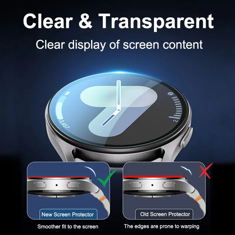 Tempered Glass for Samsung Gal - Accessories For Galaxy Watch 5 reseña y precio