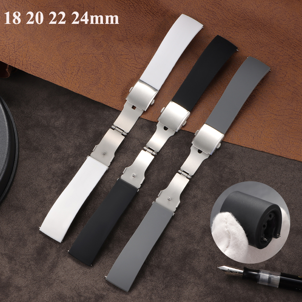 Quick Release Silicone 18mm 20 - Fossil Smartwatch Accessories reseña y precio