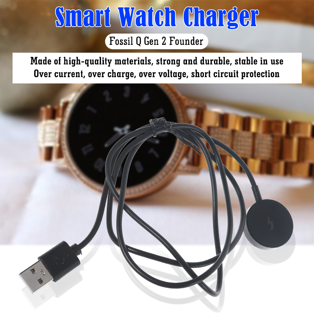 USB Smart Watch Magnetic Charg - Fossil Smartwatch Accessories reseña y precio