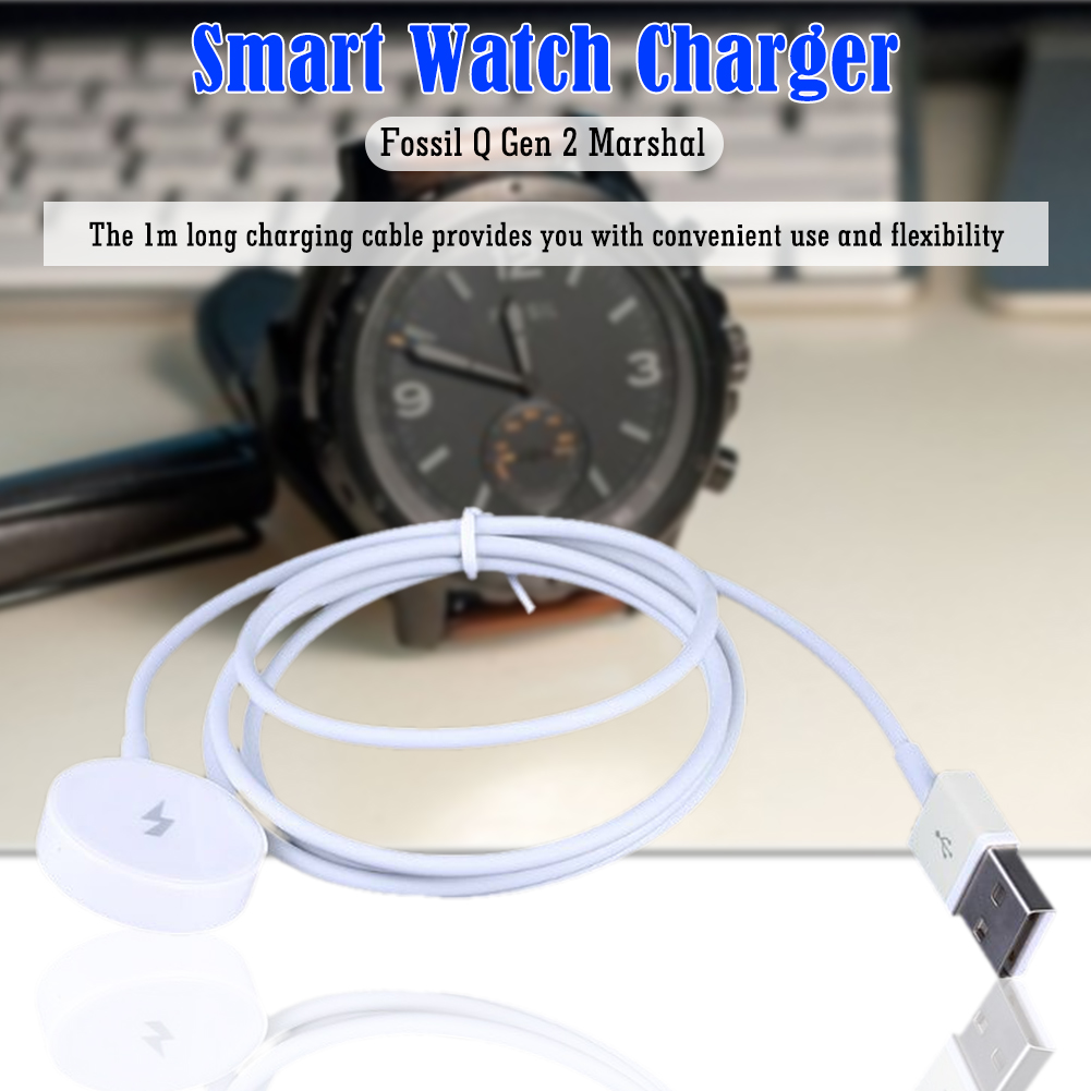 USB Smart Watch Magnetic Charg - Fossil Smartwatch Accessories reseña y precio
