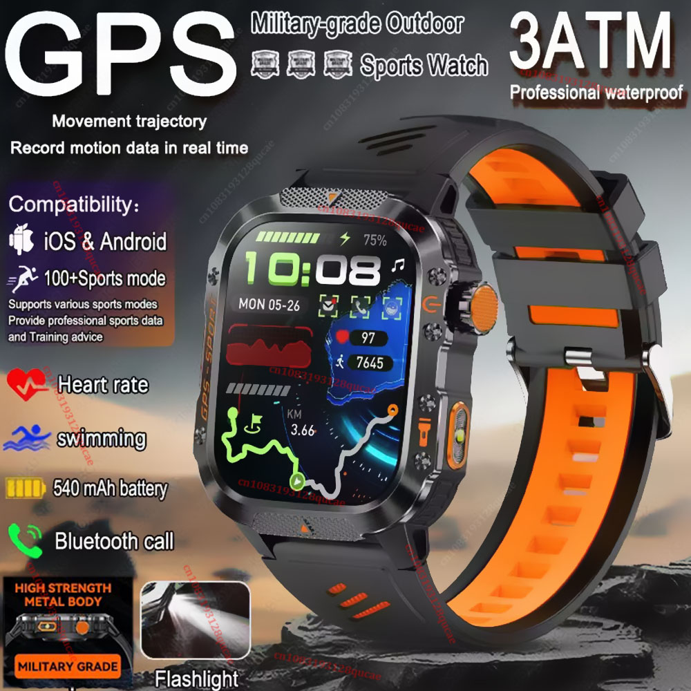 2026 Military Outdoor Smart Wa - Smartwatch X12 reseña y precio