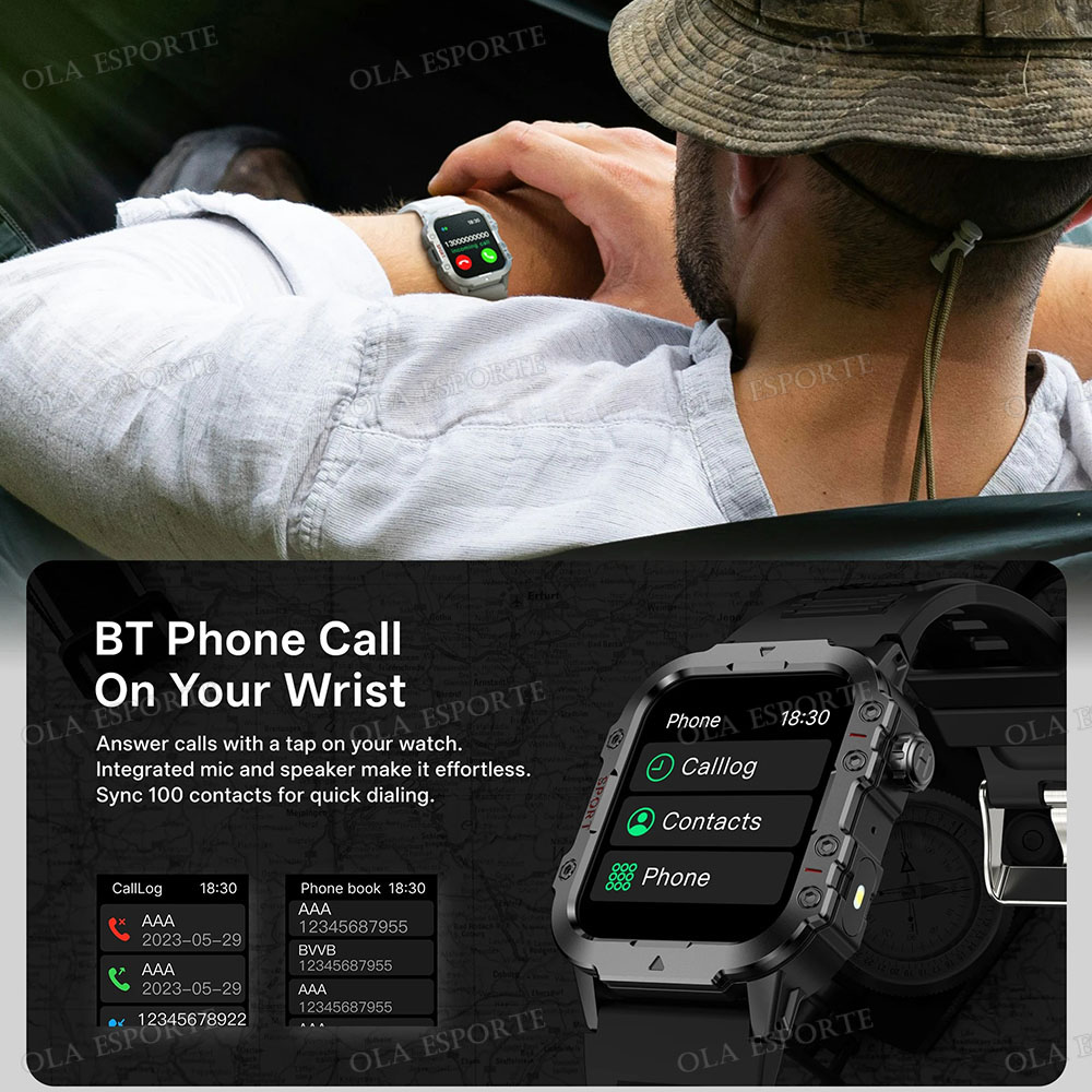 2026 Military Outdoor Smart Wa - Smartwatch X12 reseña y precio