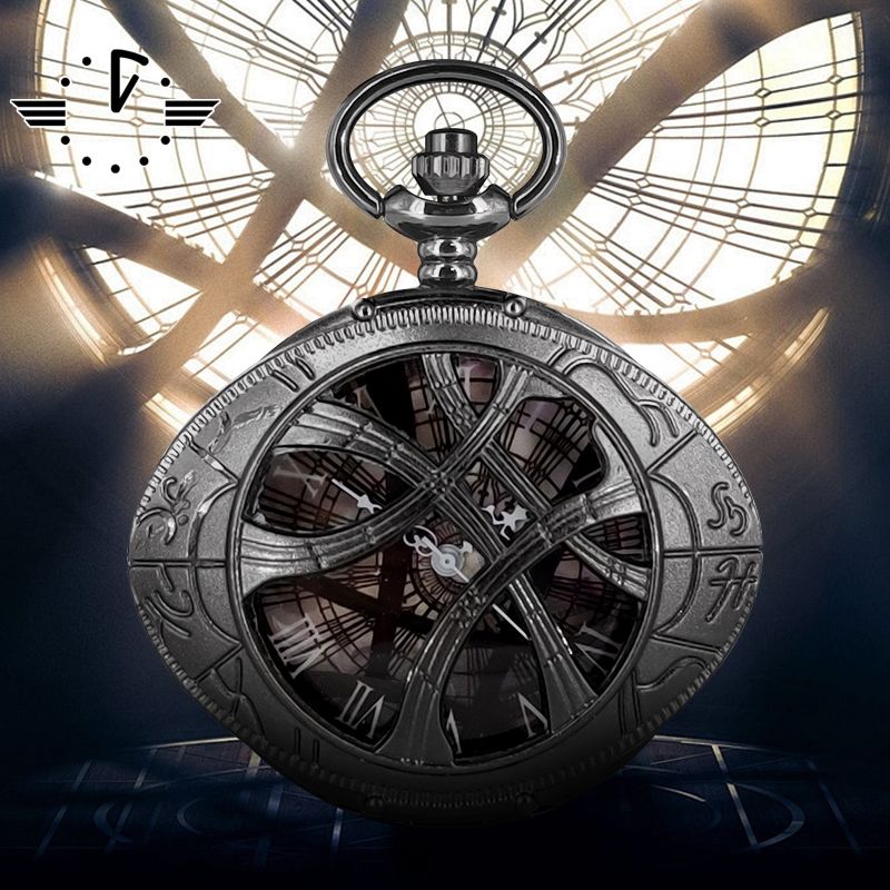 Marvel flip pocket watch, cute - Accessories With Watch reseña y precio