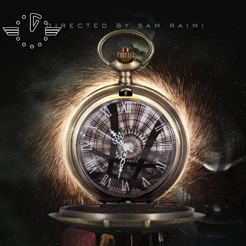 Marvel flip pocket watch, cute - Accessories With Watch reseña y precio