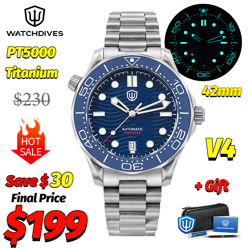 Watchdives WD007 V4 007 NTTD M - Accessories With Watch reseña y precio