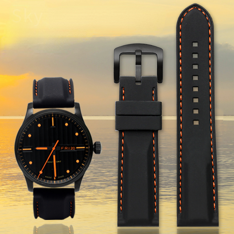 Watch Strap Men 'S Silicone Wa - Fossil Smartwatch Accessories reseña y precio