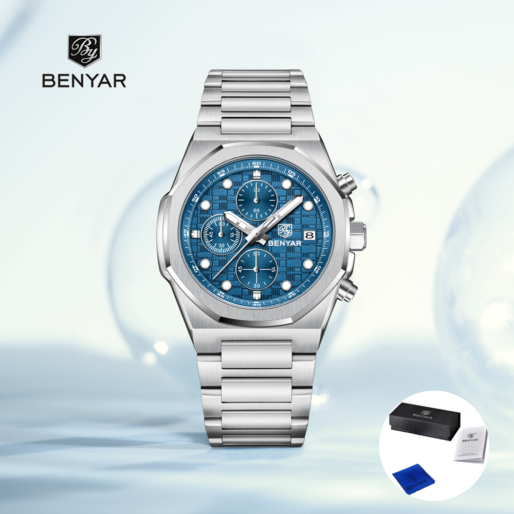 2025 New BENYAR Men's Watches  - Accessories With Watch reseña y precio