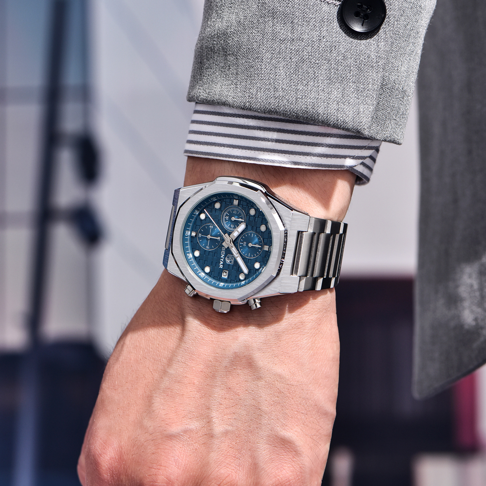 2025 New BENYAR Men's Watches  - Accessories With Watch reseña y precio