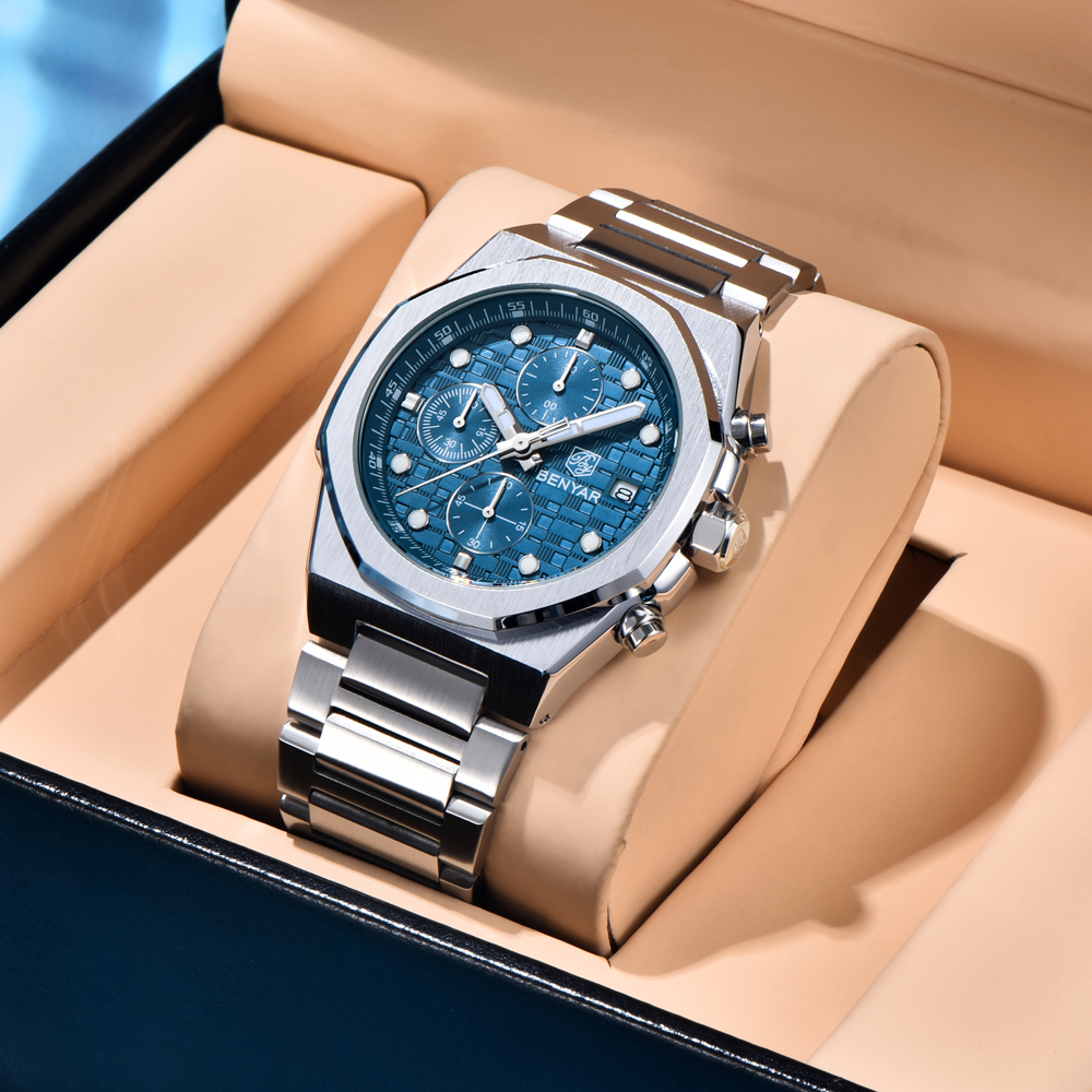 2025 New BENYAR Men's Watches  - Accessories With Watch reseña y precio