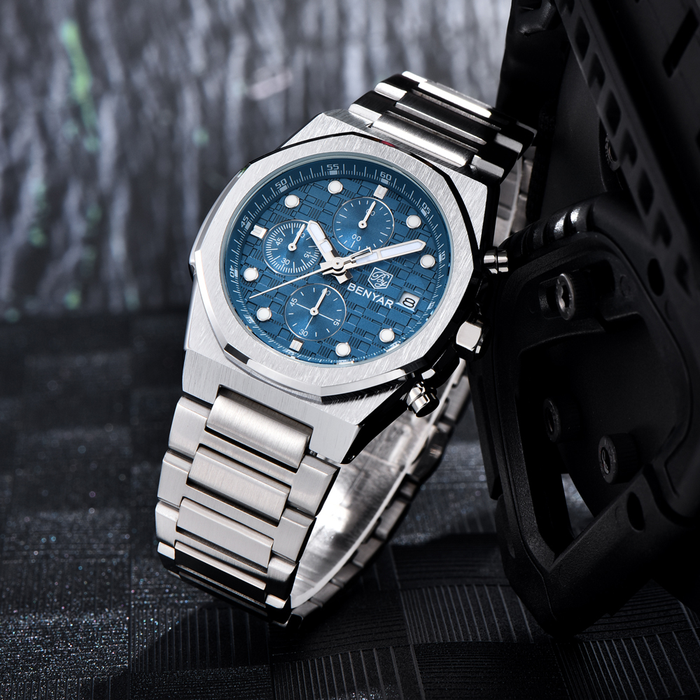 2025 New BENYAR Men's Watches  - Accessories With Watch reseña y precio