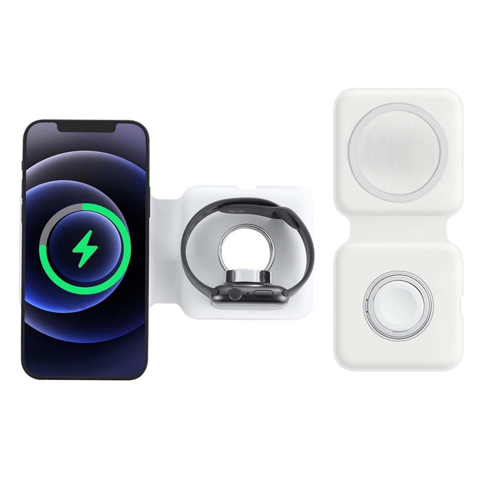2IN1 Magnetic Wireless Charger - Smartwatch X12 reseña y precio