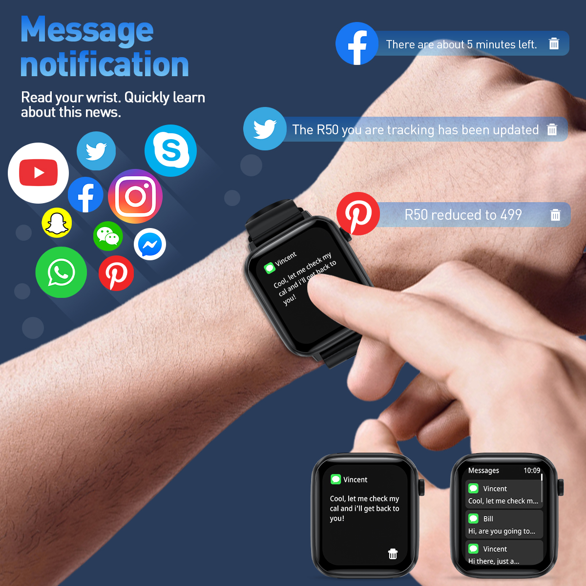 LIGE New Women Smart Watches 1 - Smartwatch X12 reseña y precio