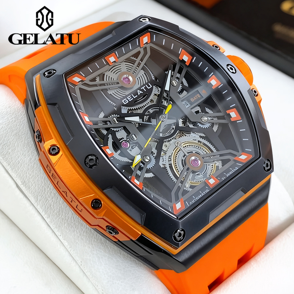 GELATU Men's Watches Trend Fas - Accessories With Watch reseña y precio