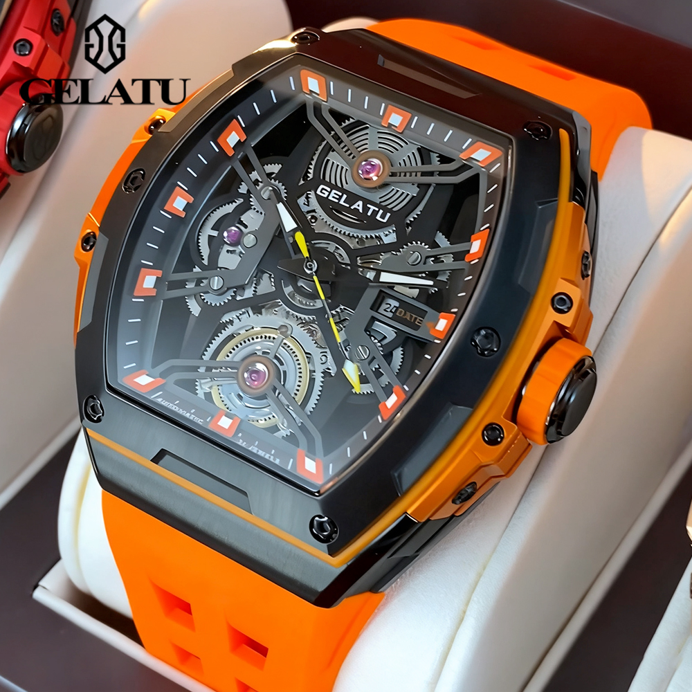 GELATU Men's Watches Trend Fas - Accessories With Watch reseña y precio
