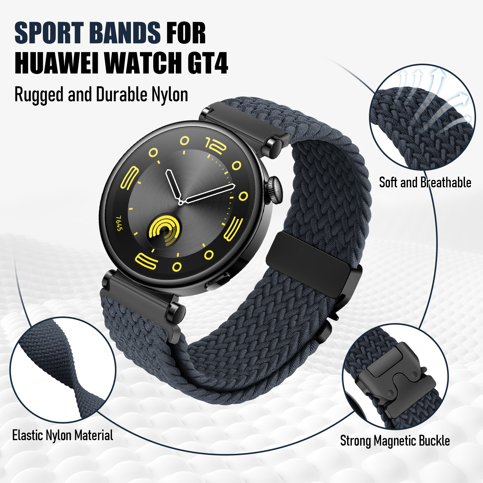 18mm 22mm Parachute Band for H - Titan Smartwatch Accessories reseña y precio