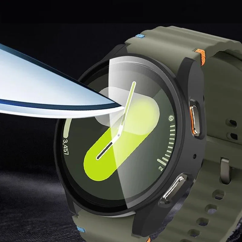 Tempered Glass+Case for Samsun - Accessories For Galaxy Watch 5 reseña y precio