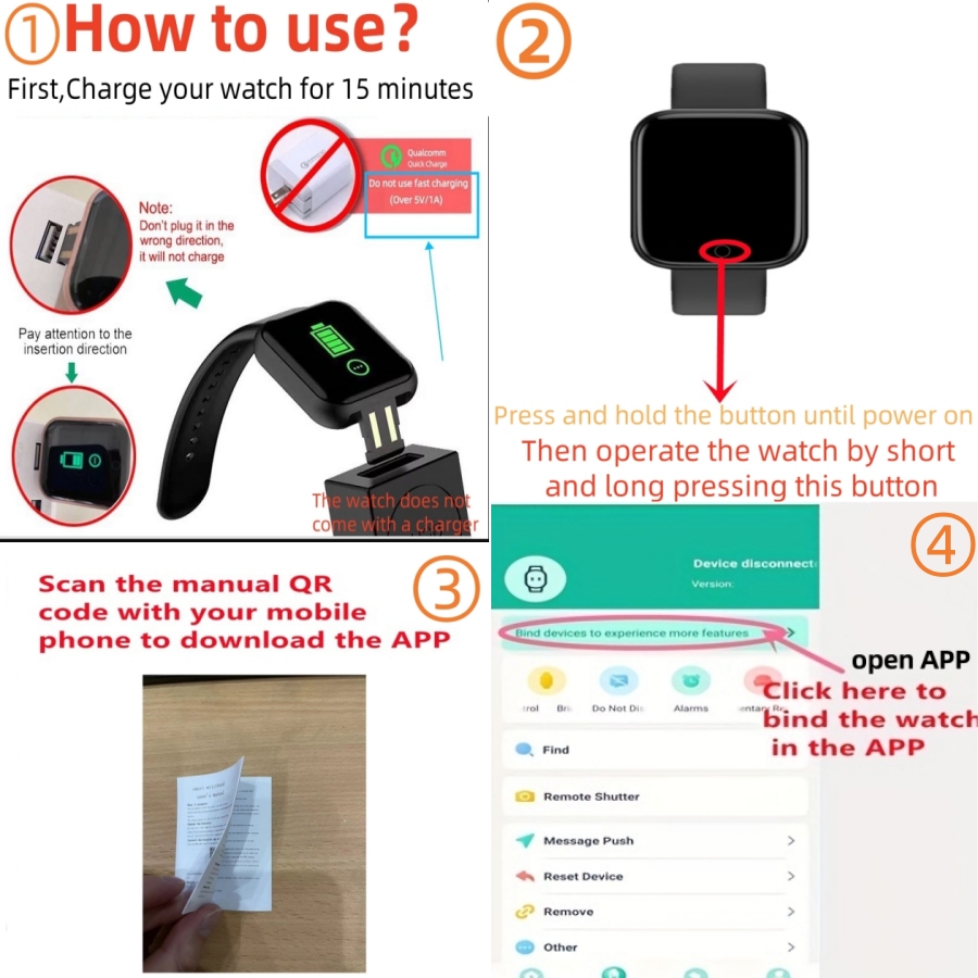 Smart Watch Message Remind Mus - Smartwatch X12 reseña y precio