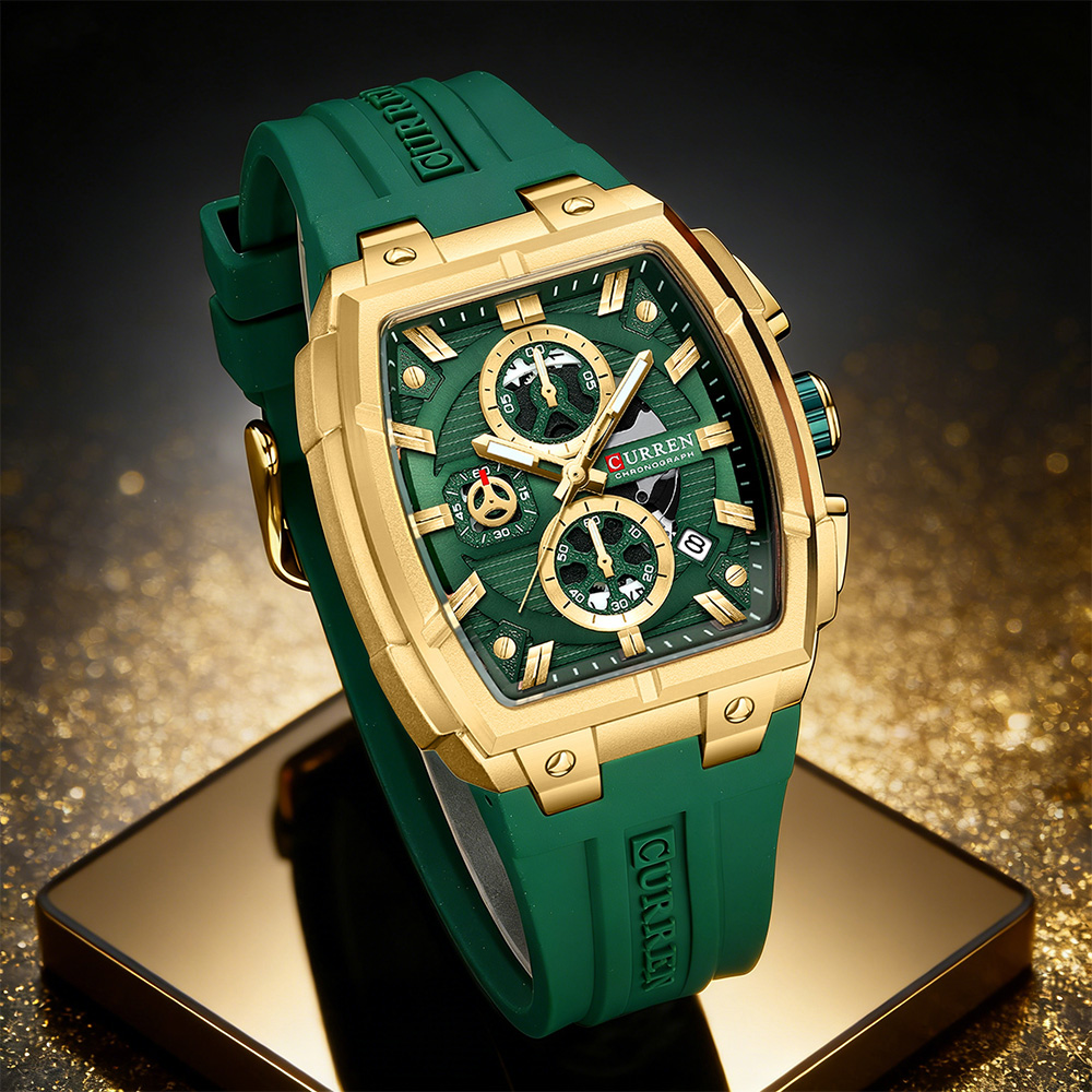 CURREN Luxury Vintage Watch fo - Accessories With Watch reseña y precio
