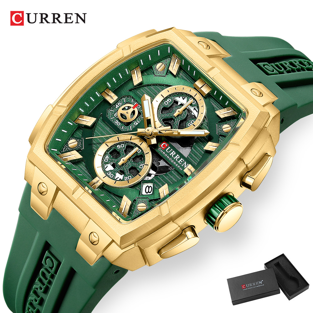 CURREN Luxury Vintage Watch fo - Accessories With Watch reseña y precio
