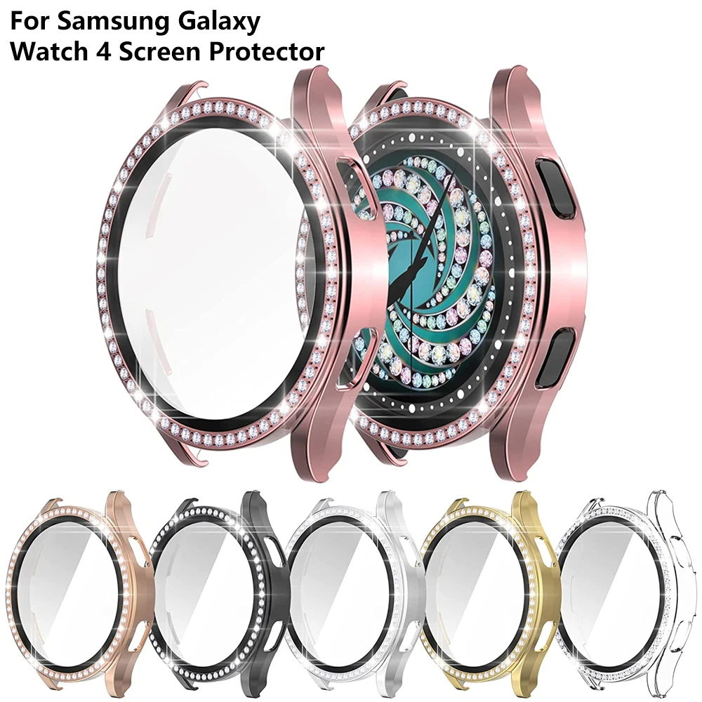 Glass+Case for Samsung Galaxy  - Accessories For Galaxy Watch 5 reseña y precio