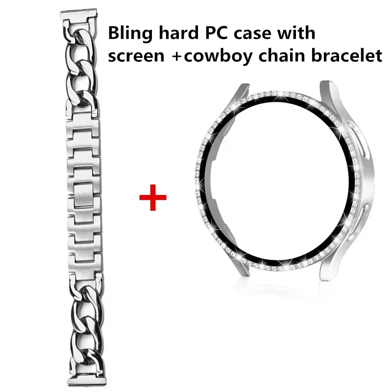 Bling Case+Bracelet for Samsun - Accessories For Galaxy Watch 5 reseña y precio