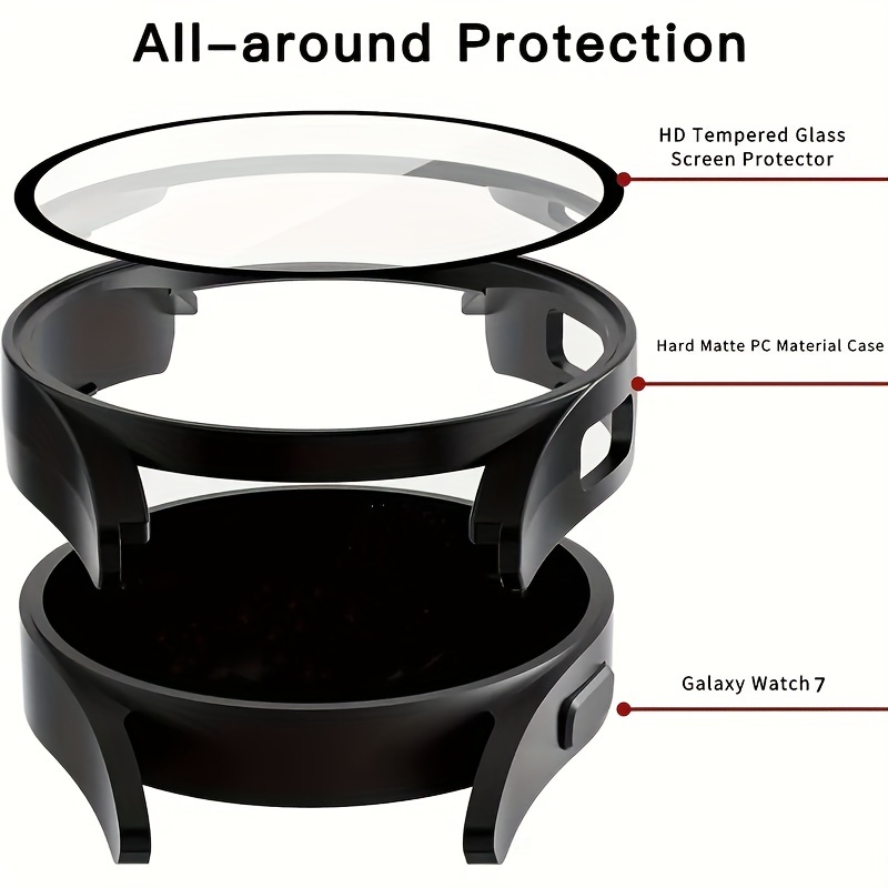 2pcs Screen Protector Case for - Accessories For Galaxy Watch 5 reseña y precio