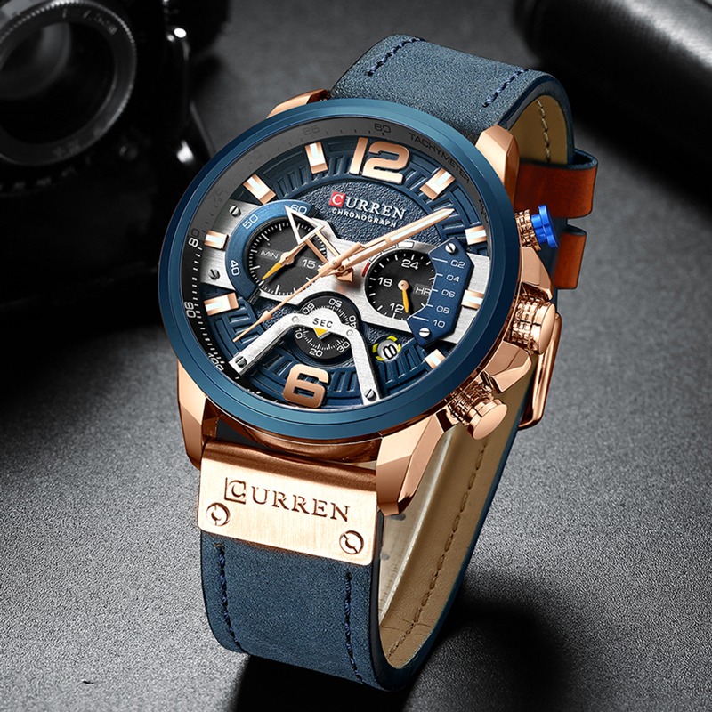 CURREN Casual Sport Watches fo - Smartwatch Guess reseña y precio