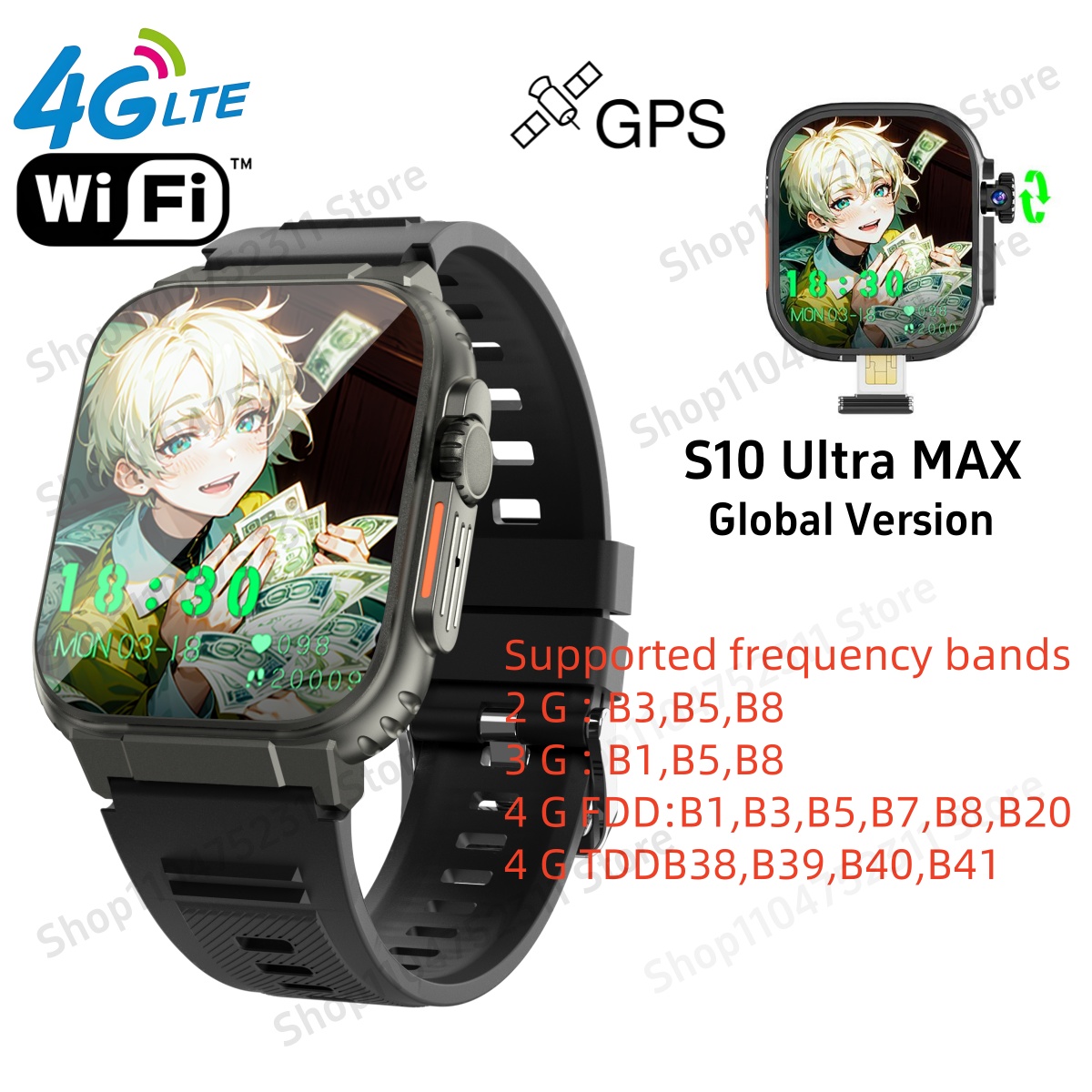 S10 Ultra MAX Smartwatch 4G 5G - Smartwatch Store reseña y precio