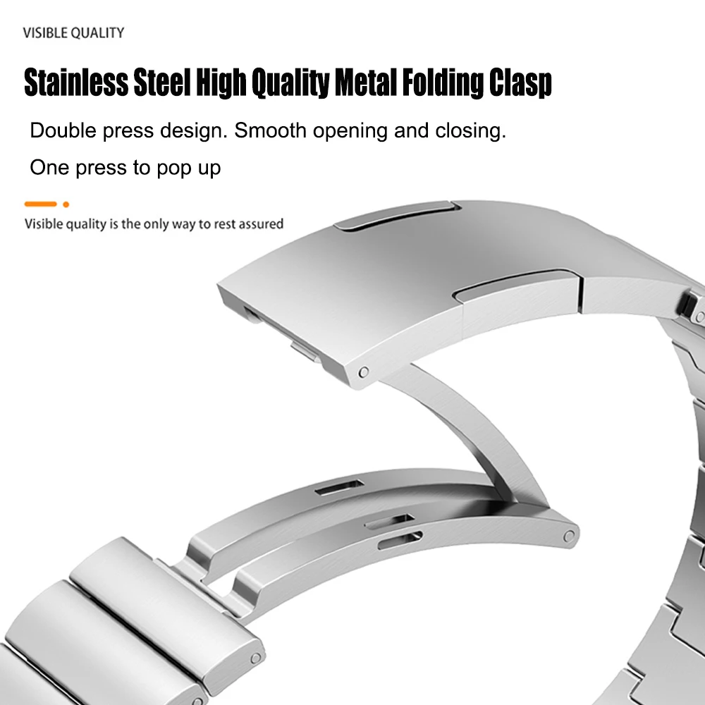 Official Metal Steel Strap For - Titan Smartwatch Accessories reseña y precio