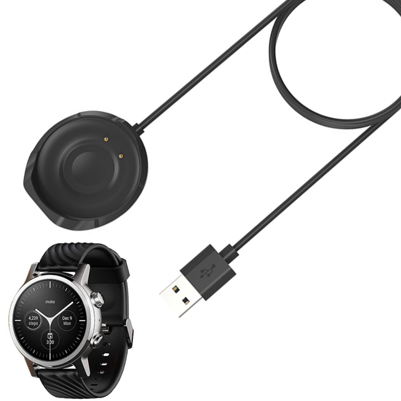 Smartwatch Dock Charger Adapte - Motorola Smartwatch Accessories reseña y precio