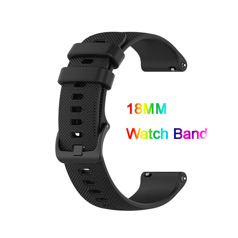 18mm Silicone Watch Band Compa - Fossil Smartwatch Accessories reseña y precio
