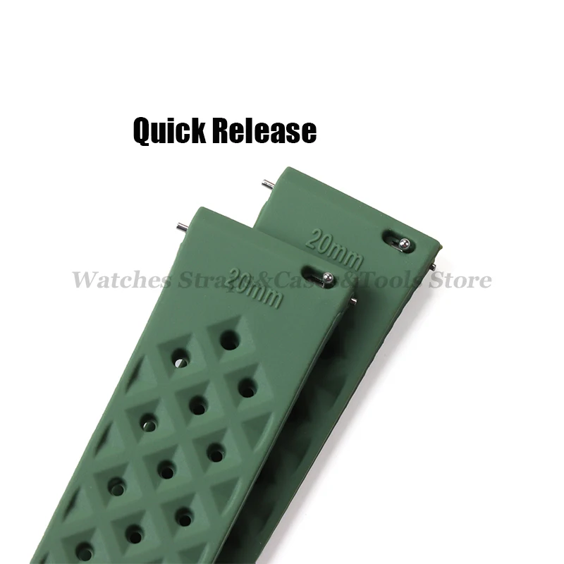 Tropic Silicone Watch Strap 18 - Fossil Smartwatch Accessories reseña y precio