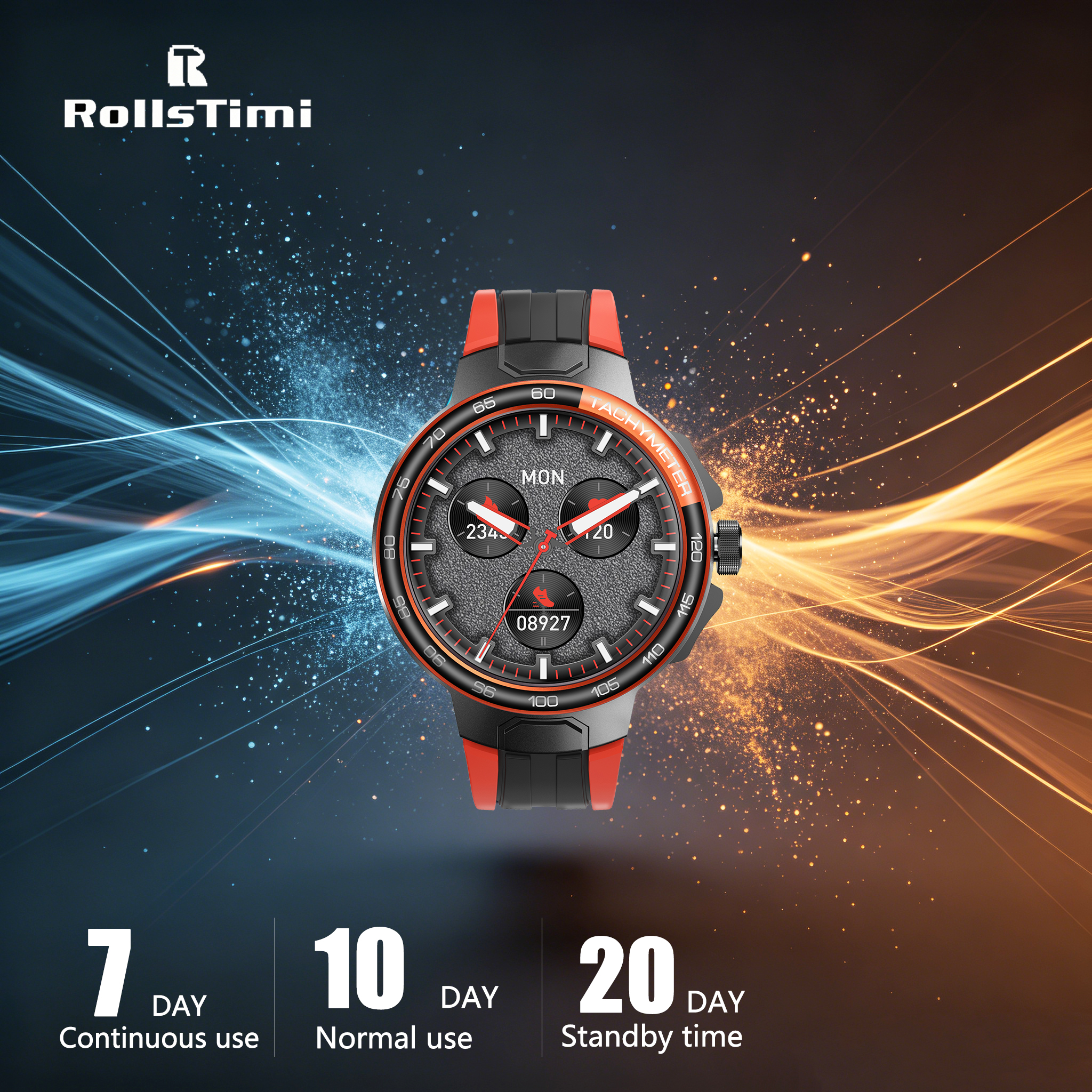 RollsTimi unisex fashion smart - Smartwatch Store reseña y precio