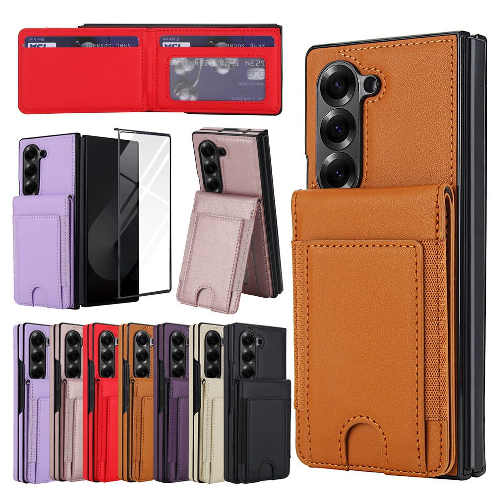 Retro Pure Color Leather Phone - Screen Protector Film reseña y precio