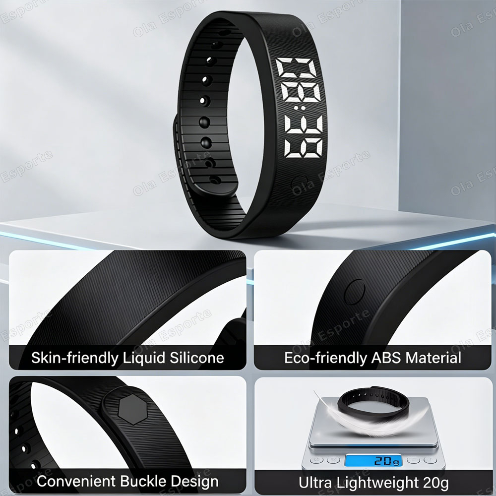 Vibrating Alarm Clock Watch He - Smartwatch X12 reseña y precio
