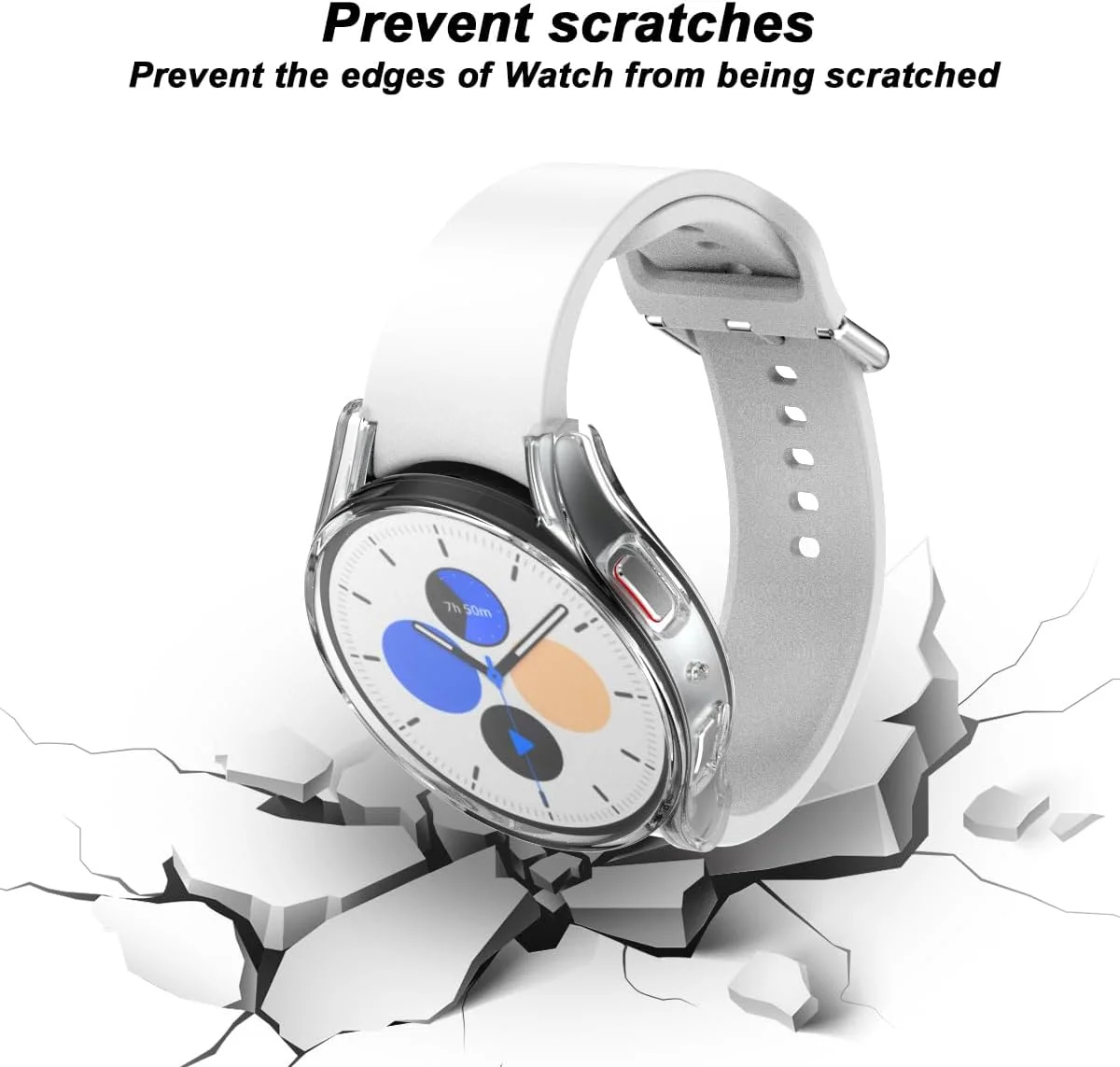 Silicone Watch Case for Samsun - Accessories For Galaxy Watch 5 reseña y precio