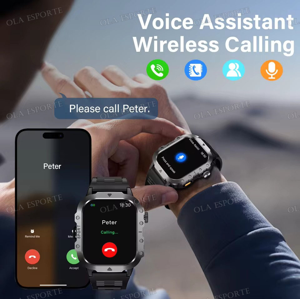 2026 New Military Grade Smart  - Smartwatch X12 reseña y precio
