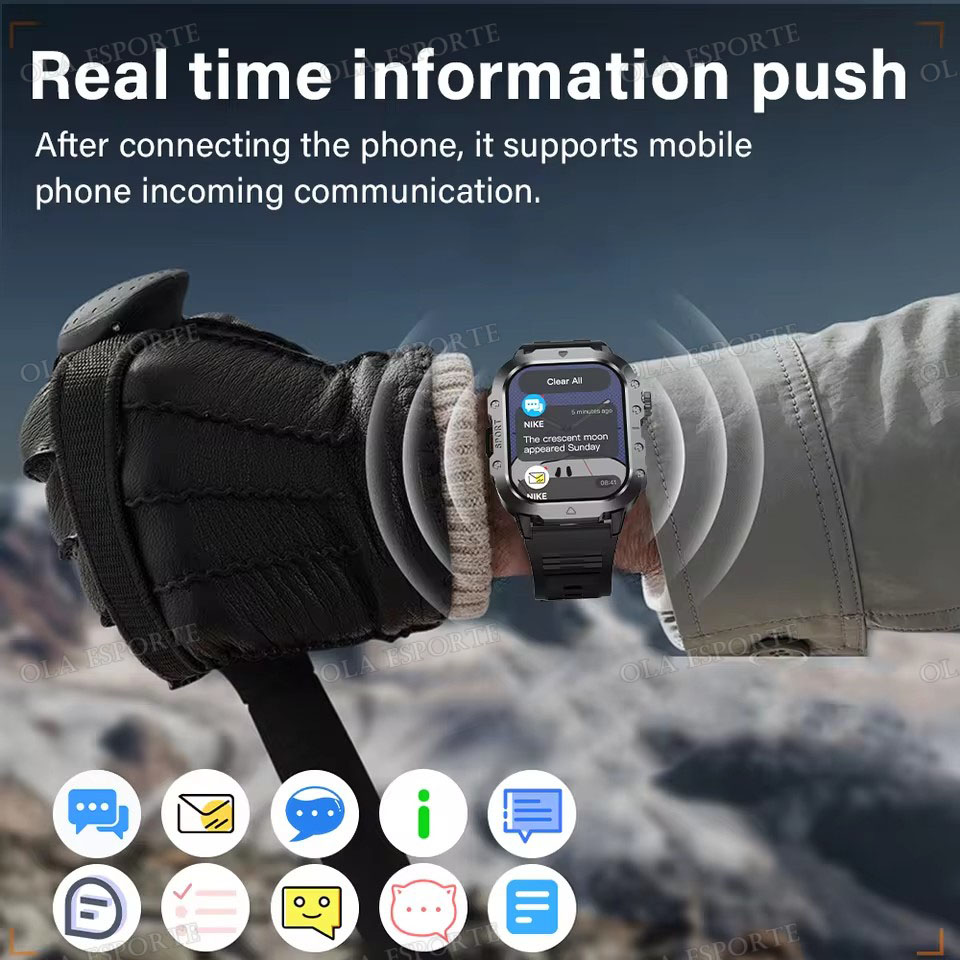 2026 New Military Grade Smart  - Smartwatch X12 reseña y precio