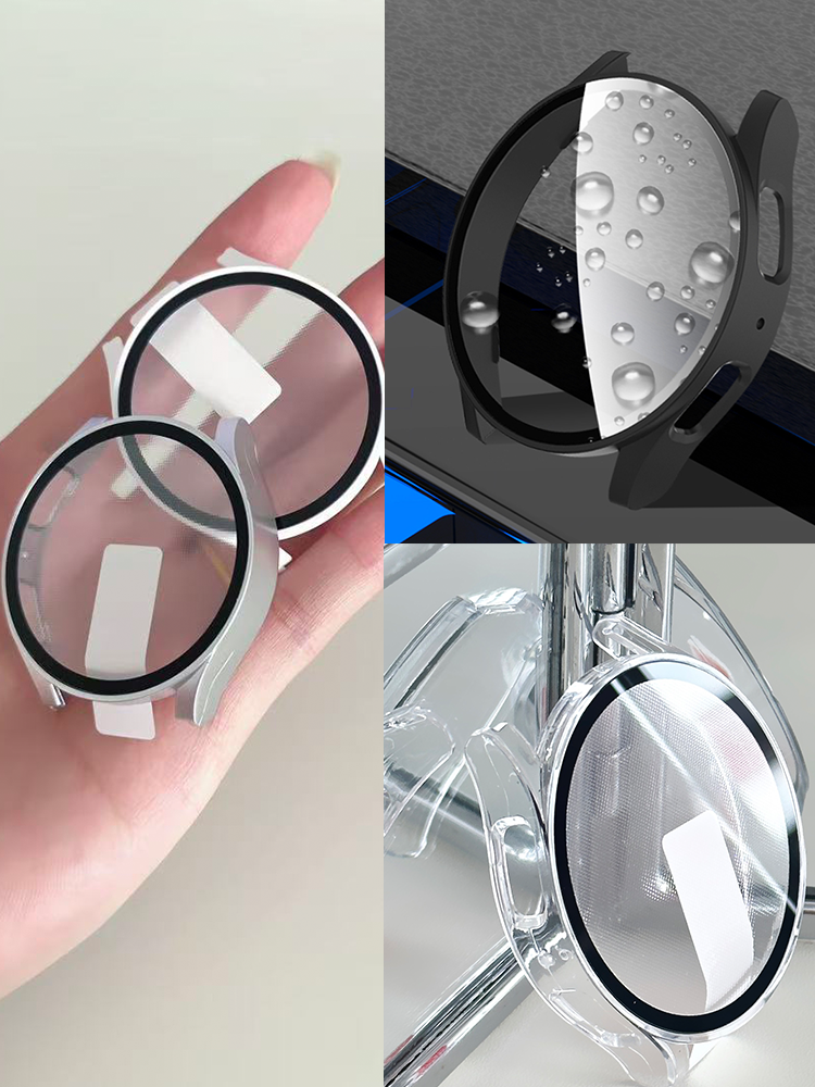 Tempered Glass+PC Case for Sam - Accessories For Galaxy Watch 5 reseña y precio
