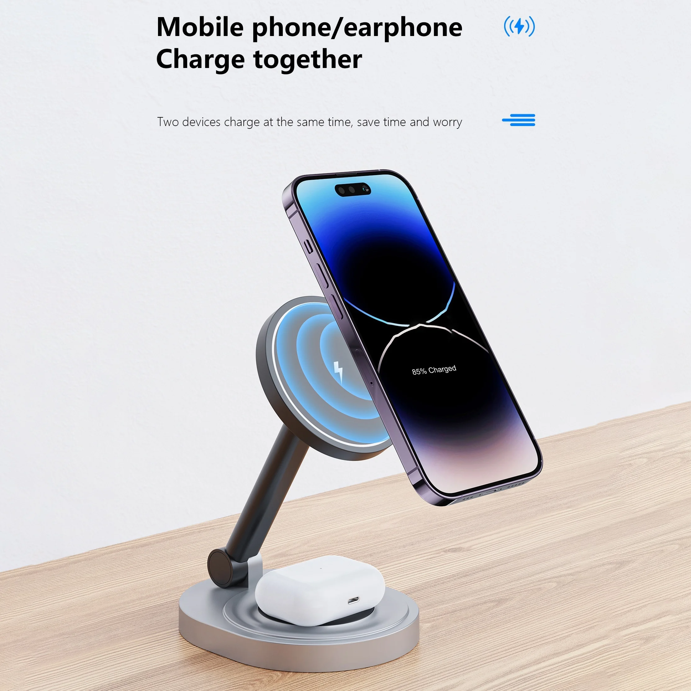 2 In 1 Magnetic Wireless Charg - Smartwatch X12 reseña y precio