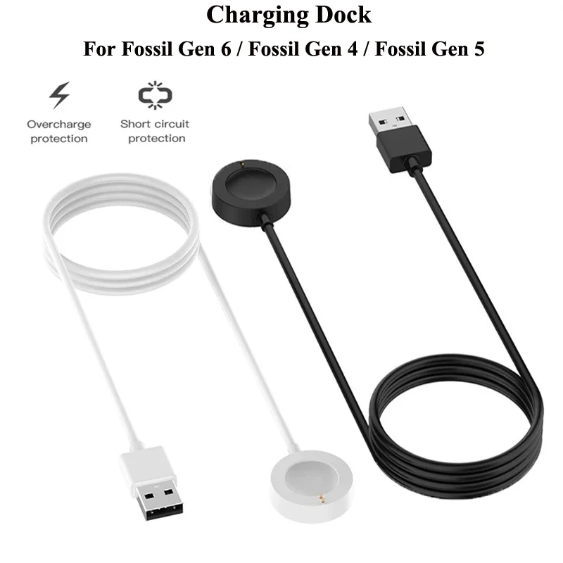 1M USB Magnetic Fast Charger D - Fossil Smartwatch Accessories reseña y precio