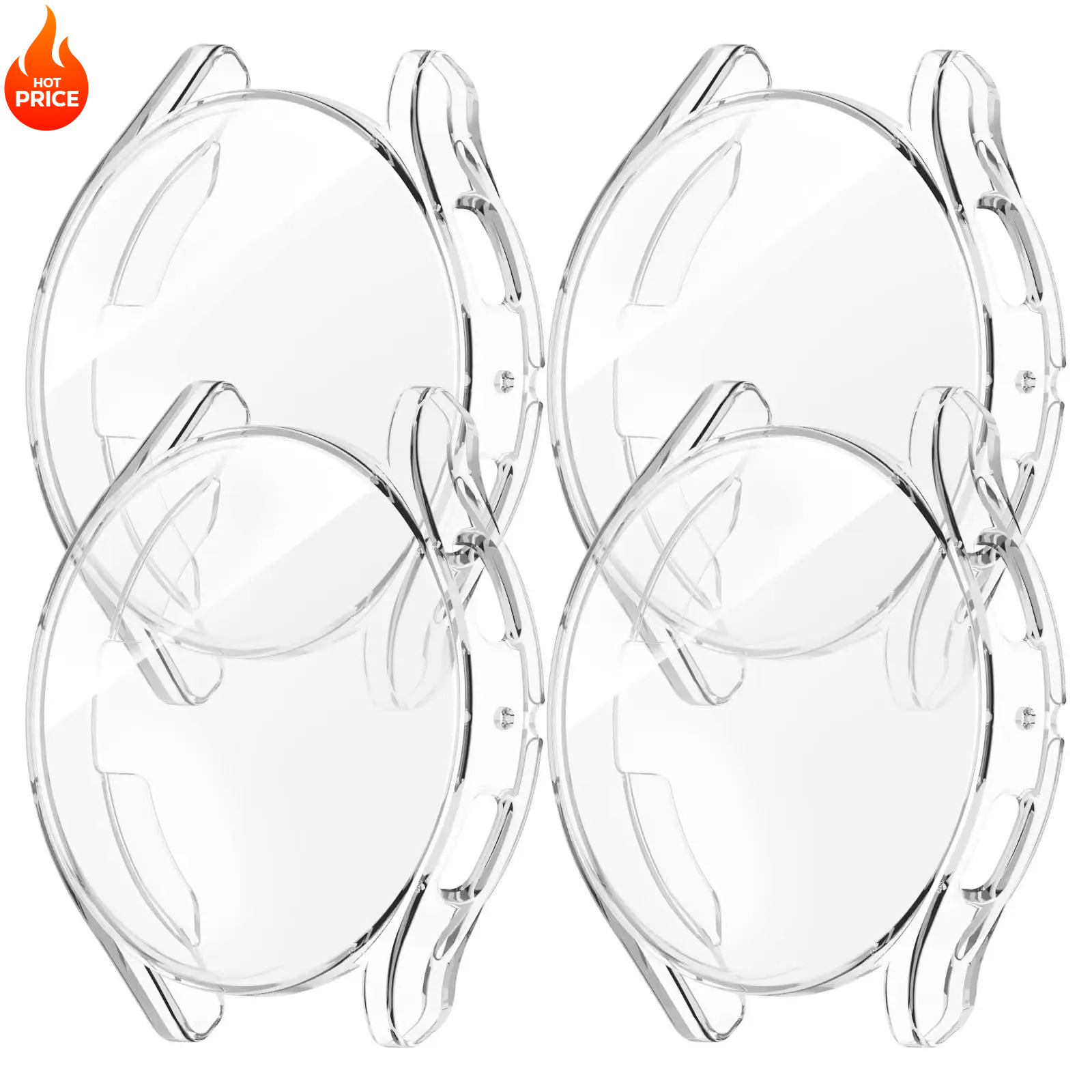 1-4pcs Case for Samsung Galaxy - Accessories For Galaxy Watch 5 reseña y precio