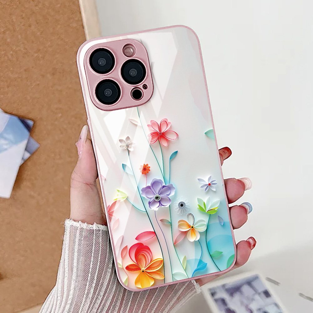 Lotus Flower Phone Case For iP - Screen Protector Film reseña y precio