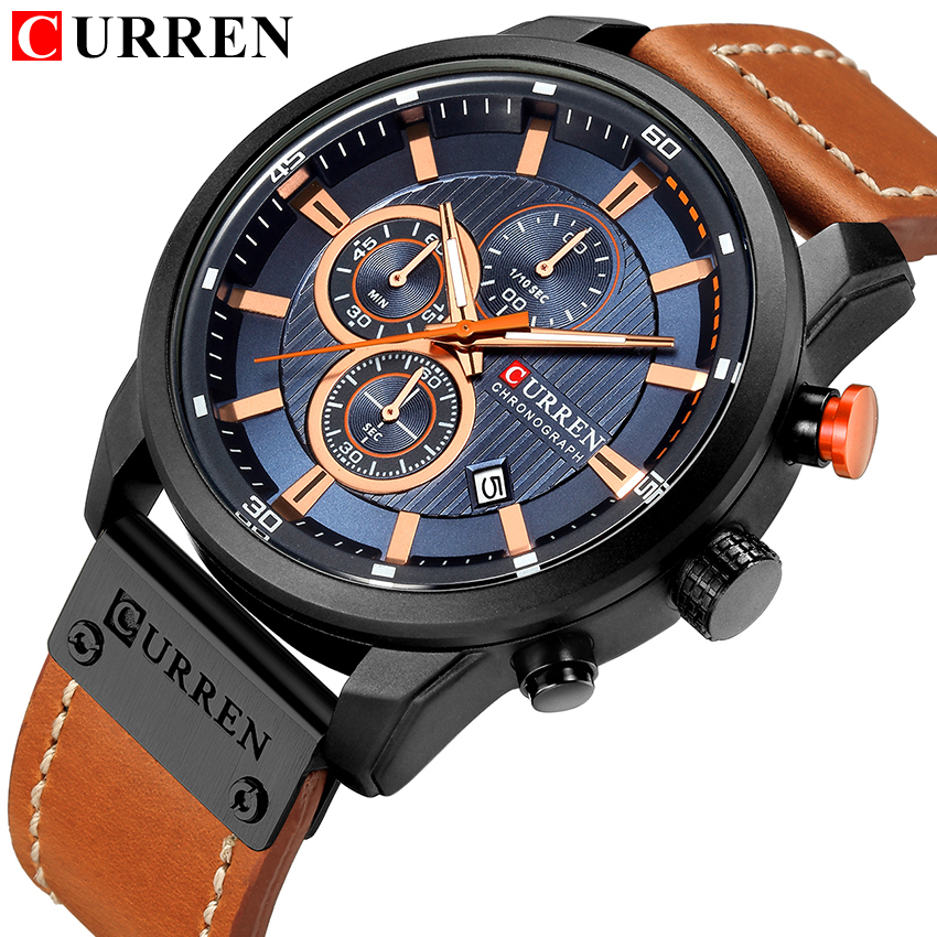 CURREN Brand Watch For Men Chr - Smartwatch Guess reseña y precio
