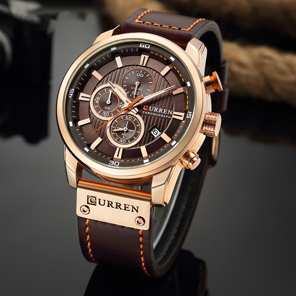 CURREN Brand Watch For Men Chr - Smartwatch Guess reseña y precio
