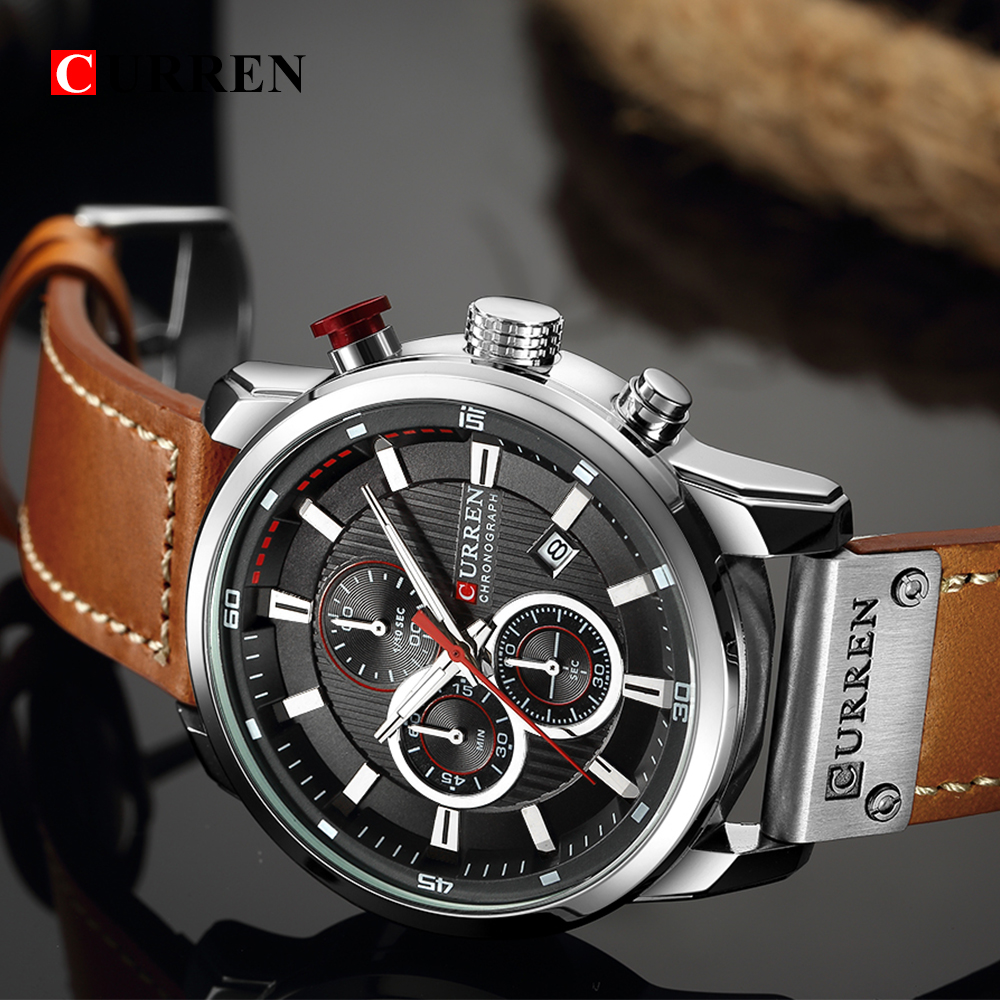 CURREN Brand Watch For Men Chr - Smartwatch Guess reseña y precio
