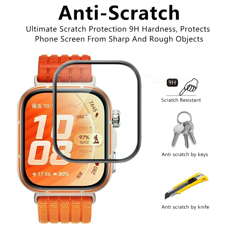 Soft Tempered Glass for Huawei - Huawei Smartwatch Accessories reseña y precio