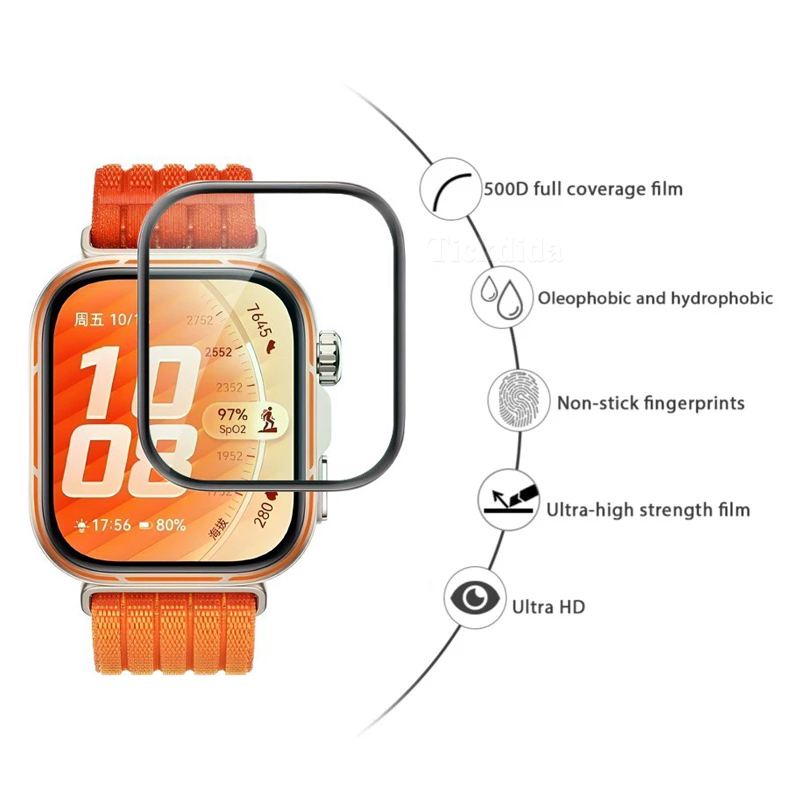 Soft Tempered Glass for Huawei - Huawei Smartwatch Accessories reseña y precio